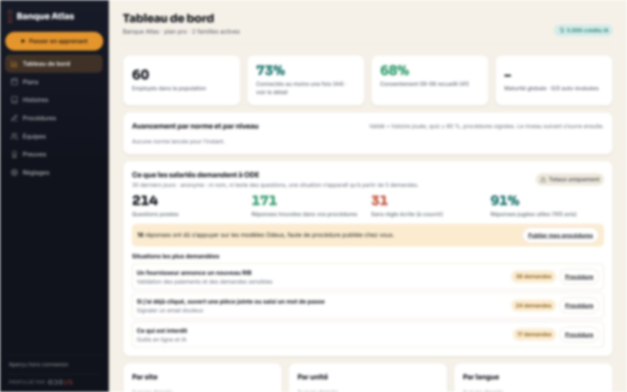 Odeus, rôle preuve : Ce que l’auditeur demande, prêt.
